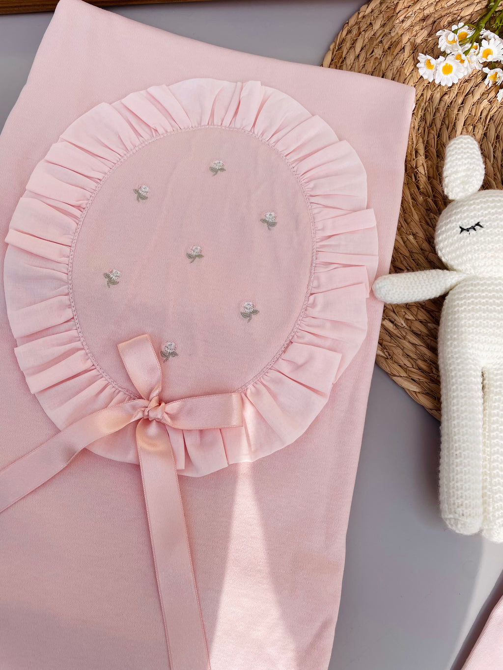 Pink Flowers 3 Pcs hospital Set