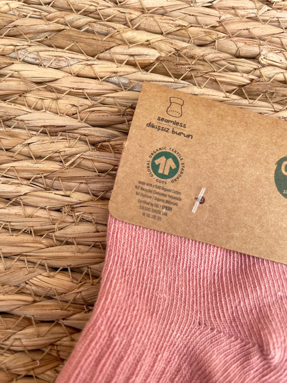 Cherry Organic Cotton Socks