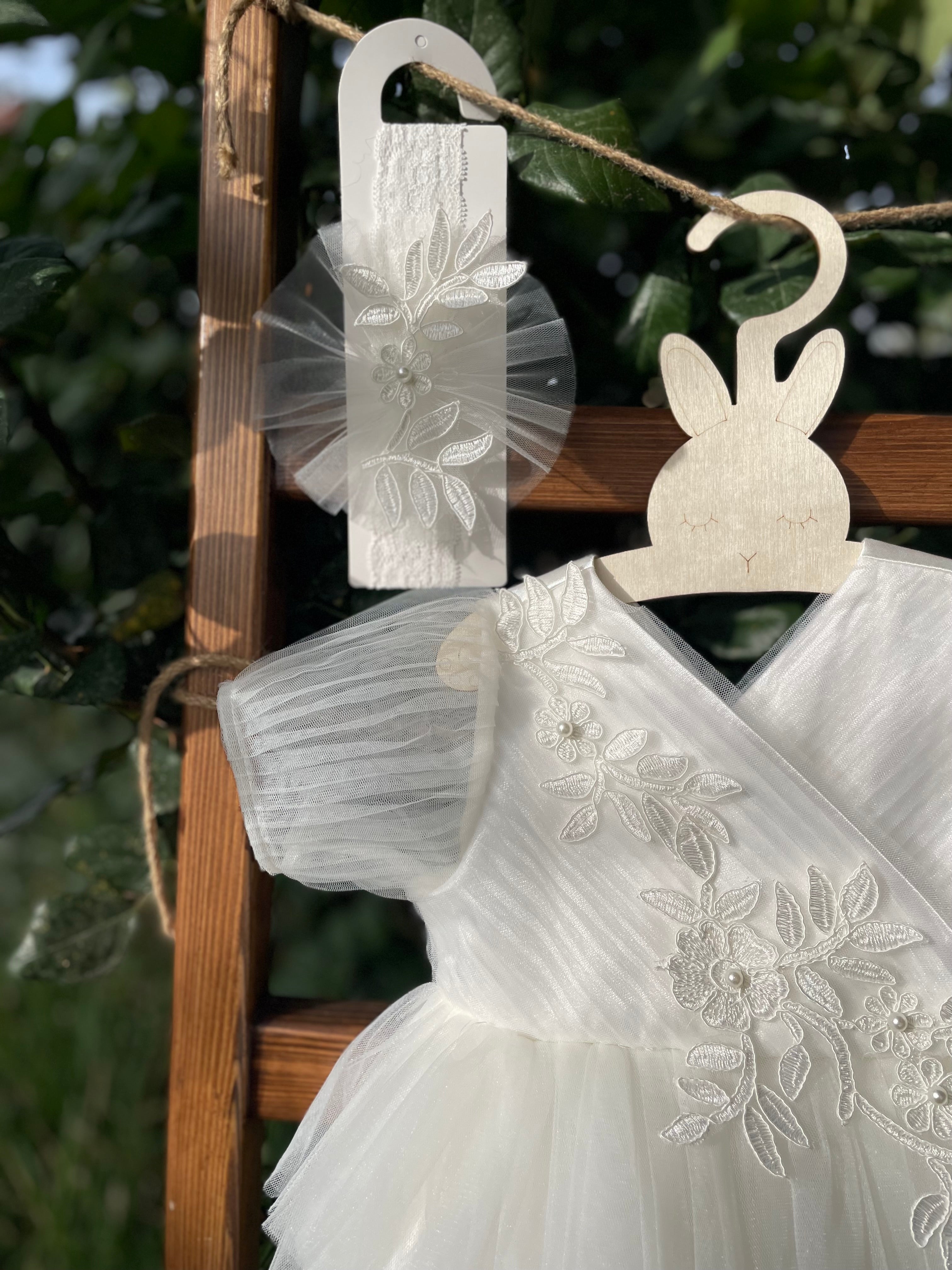 White princess dress 4 pcs