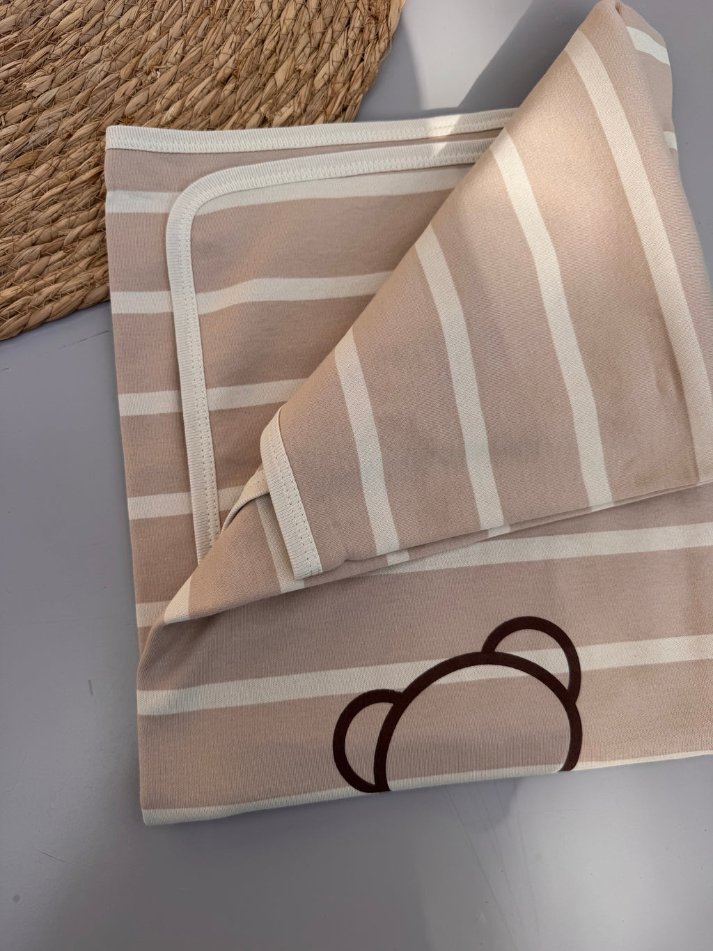 Cotton bear blanket