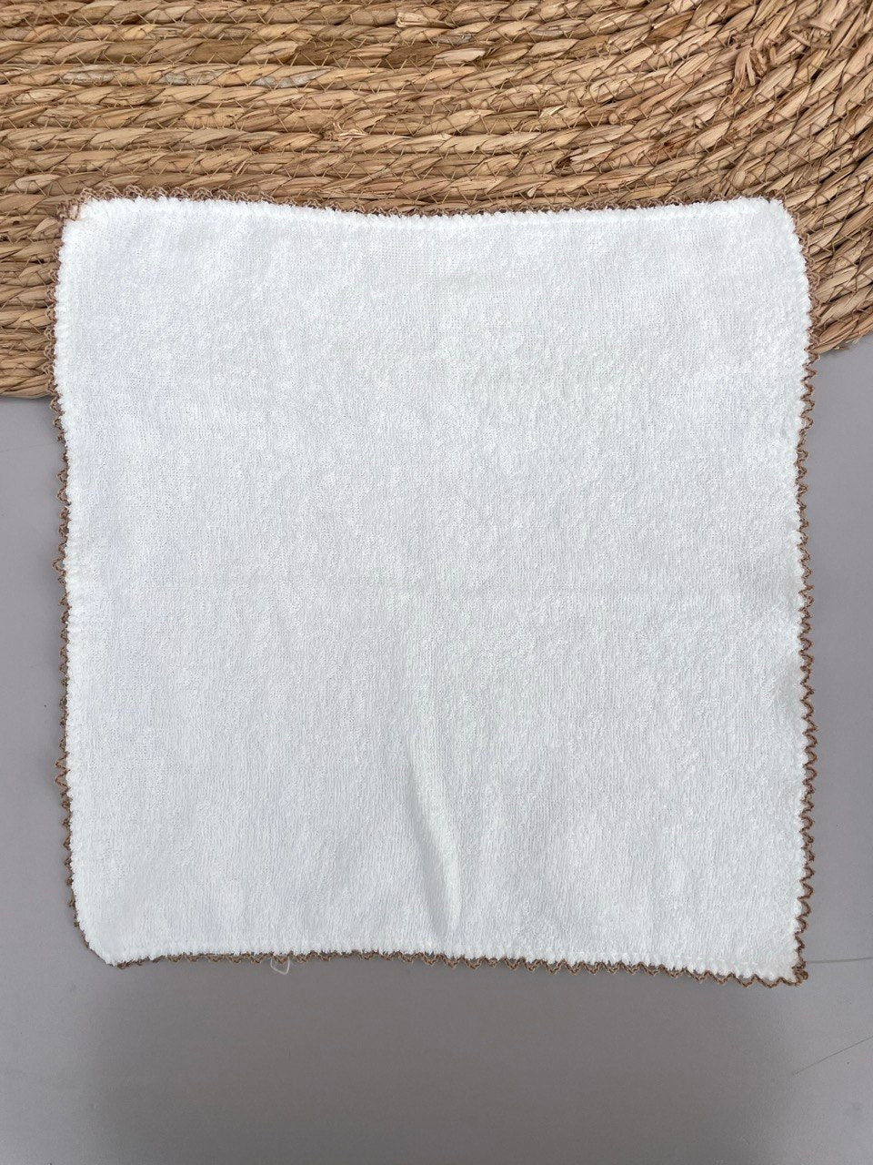 White Towel Burping Pads