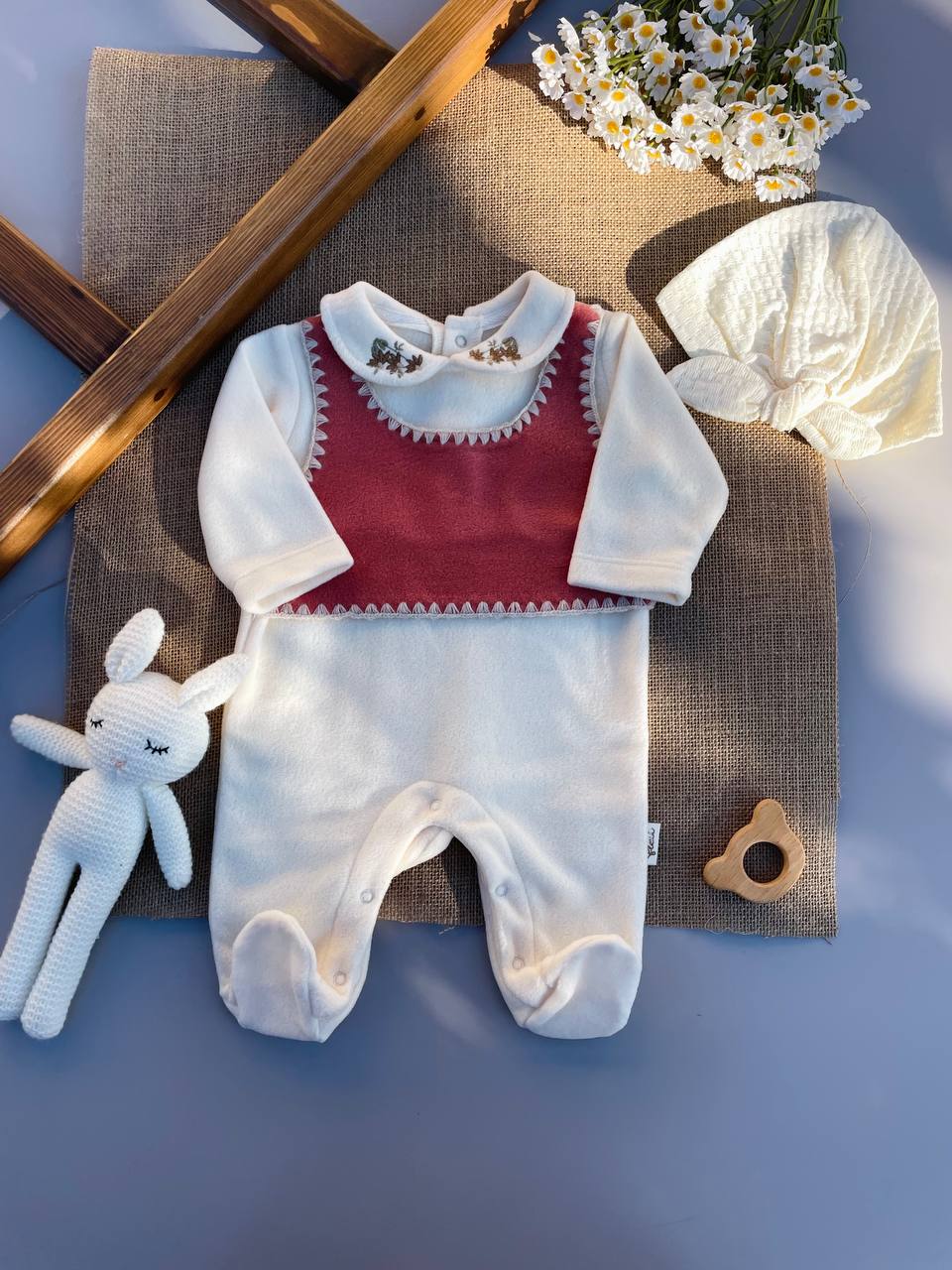 Orange  Polar Overall