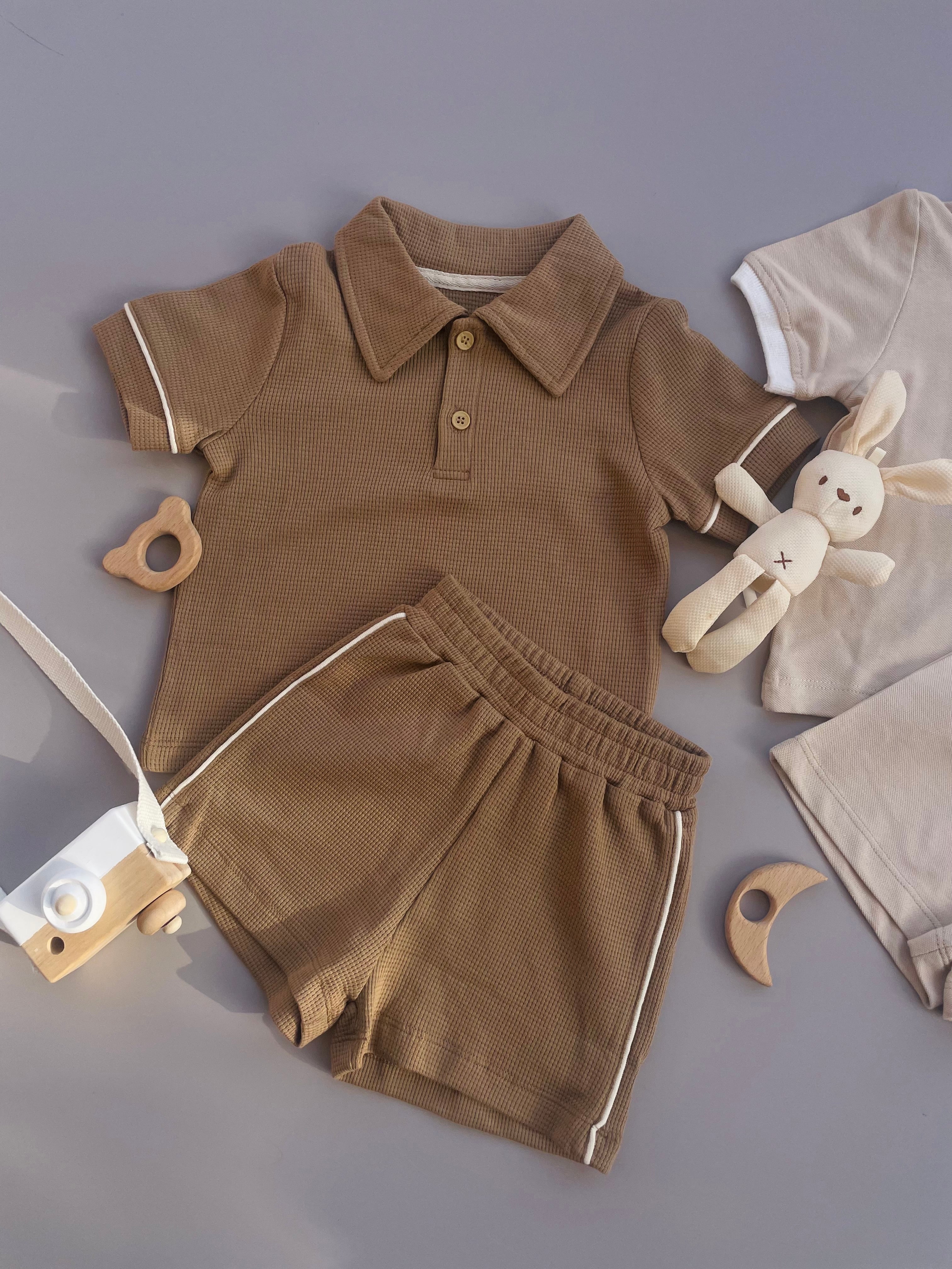 Nude Summer Cotton comfy Set 2 Pcs