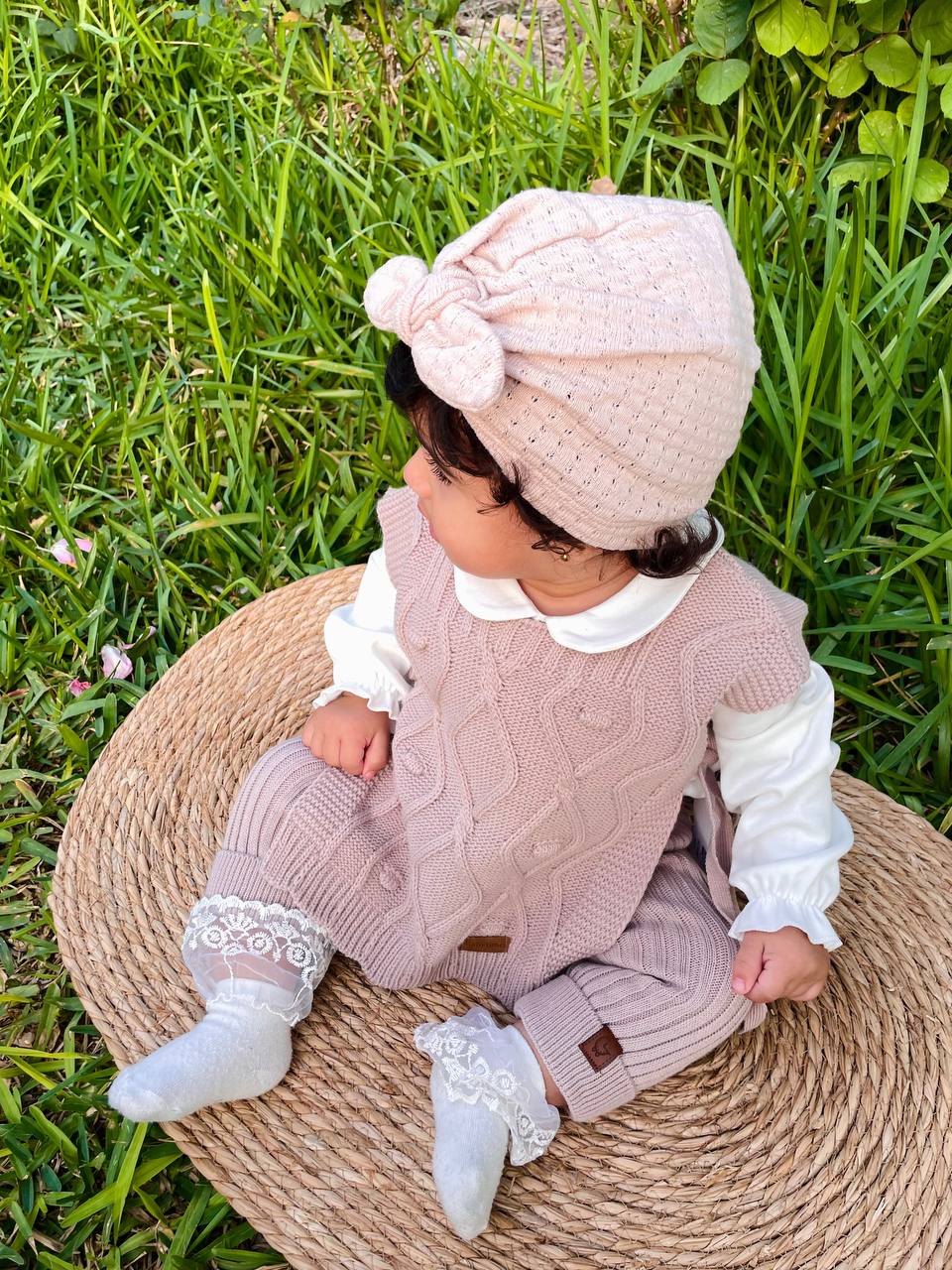 Violet Wool Set 3 Pieces