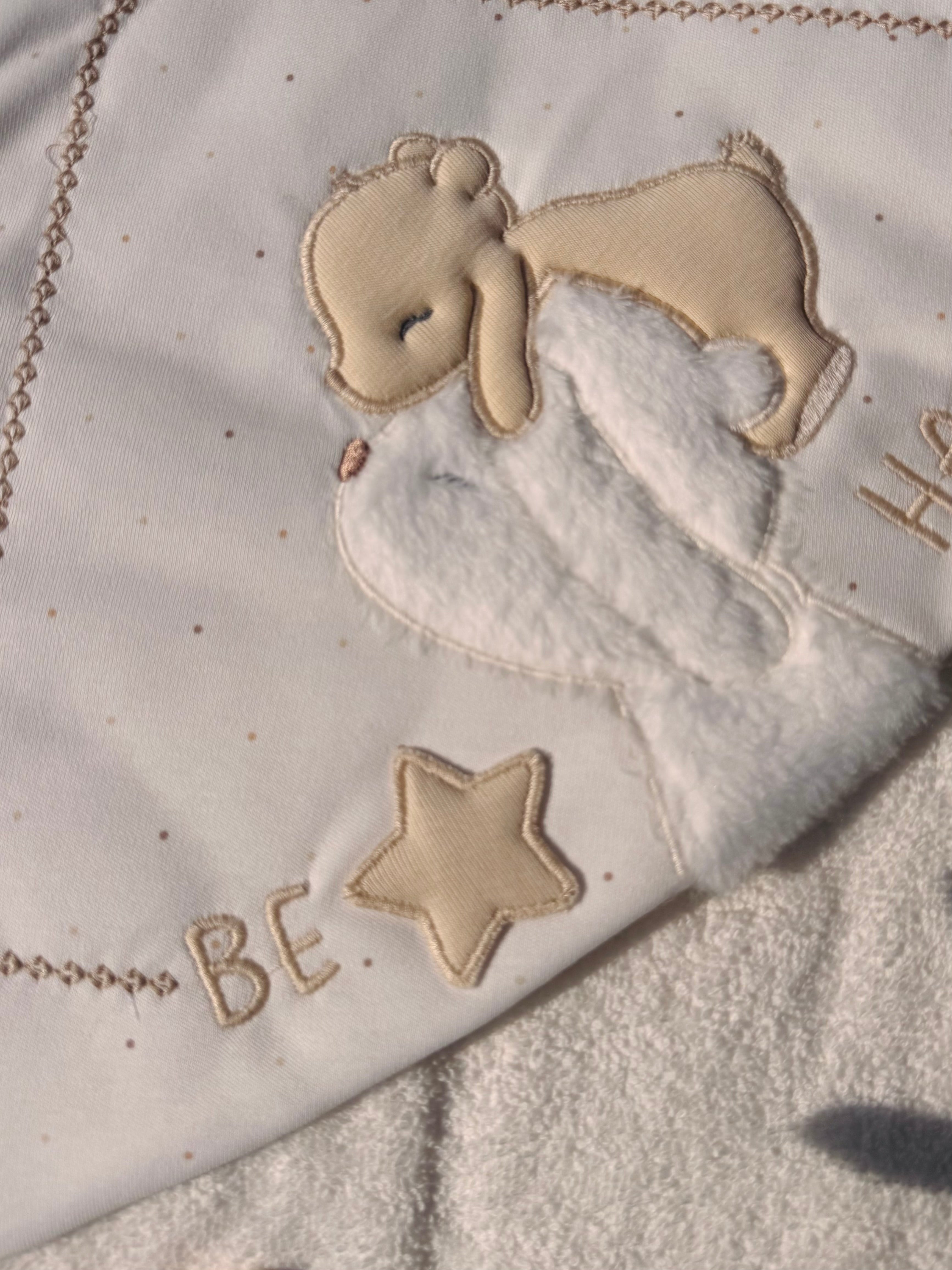 Beige Bears Caramell Bath Towel