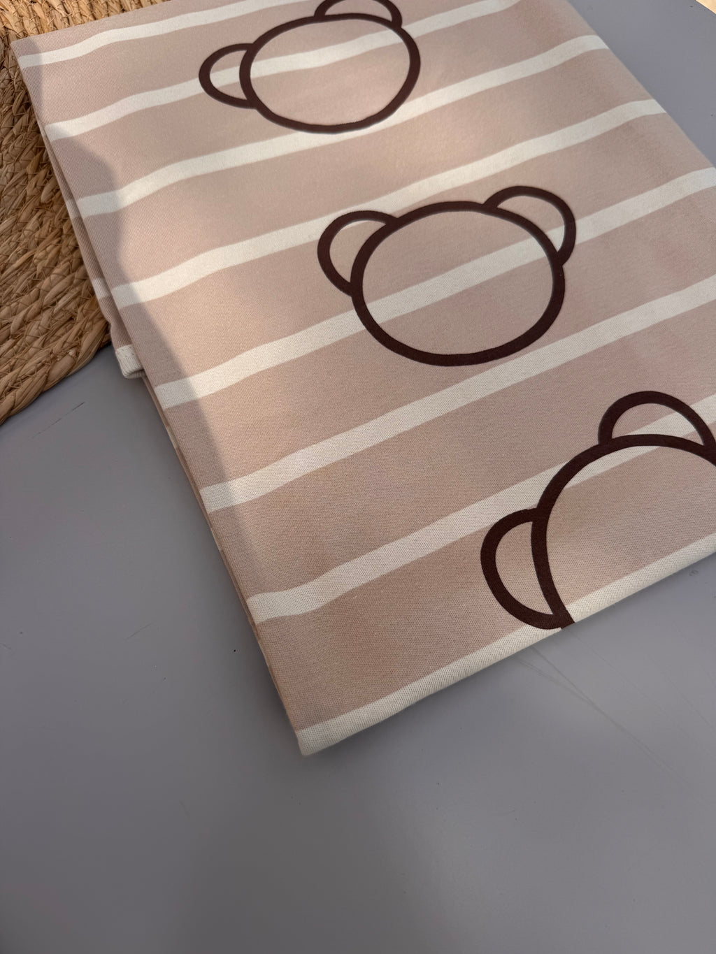 Cotton bear blanket
