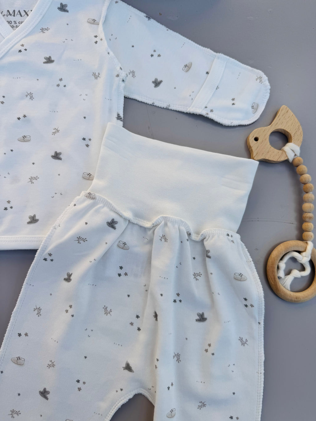 White Cotton Basic Set 3 Pcs