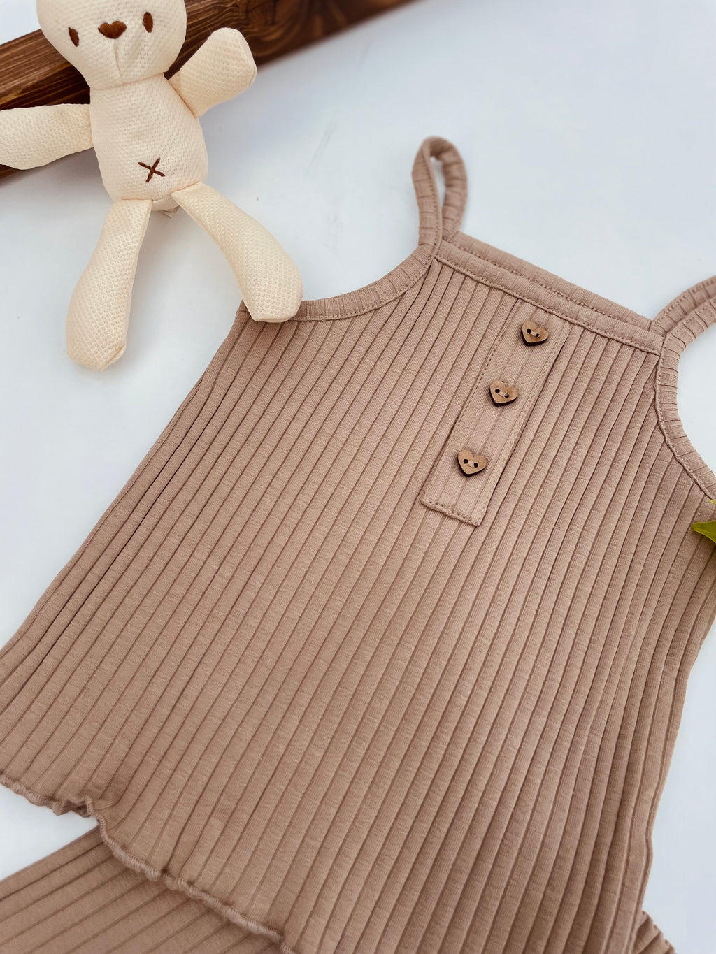 Brown cotton comfy set
