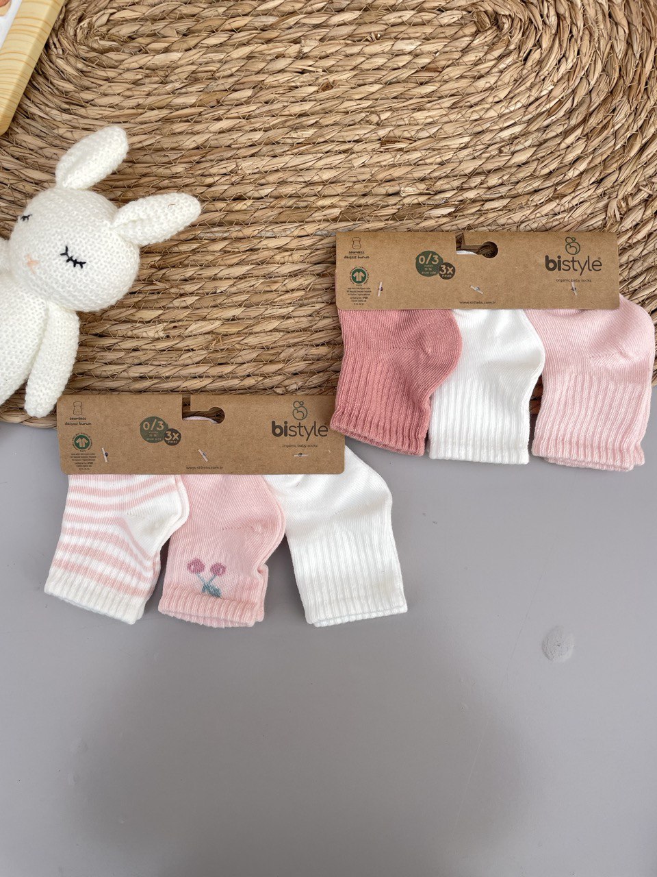 Cherry Organic Cotton Socks