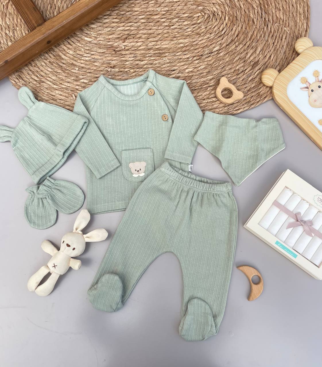 Mint Green Set 5 Pcs