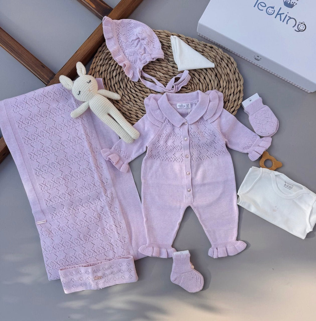 Lila Spanish Design Hospital Set 8 Pcs - Bambino land