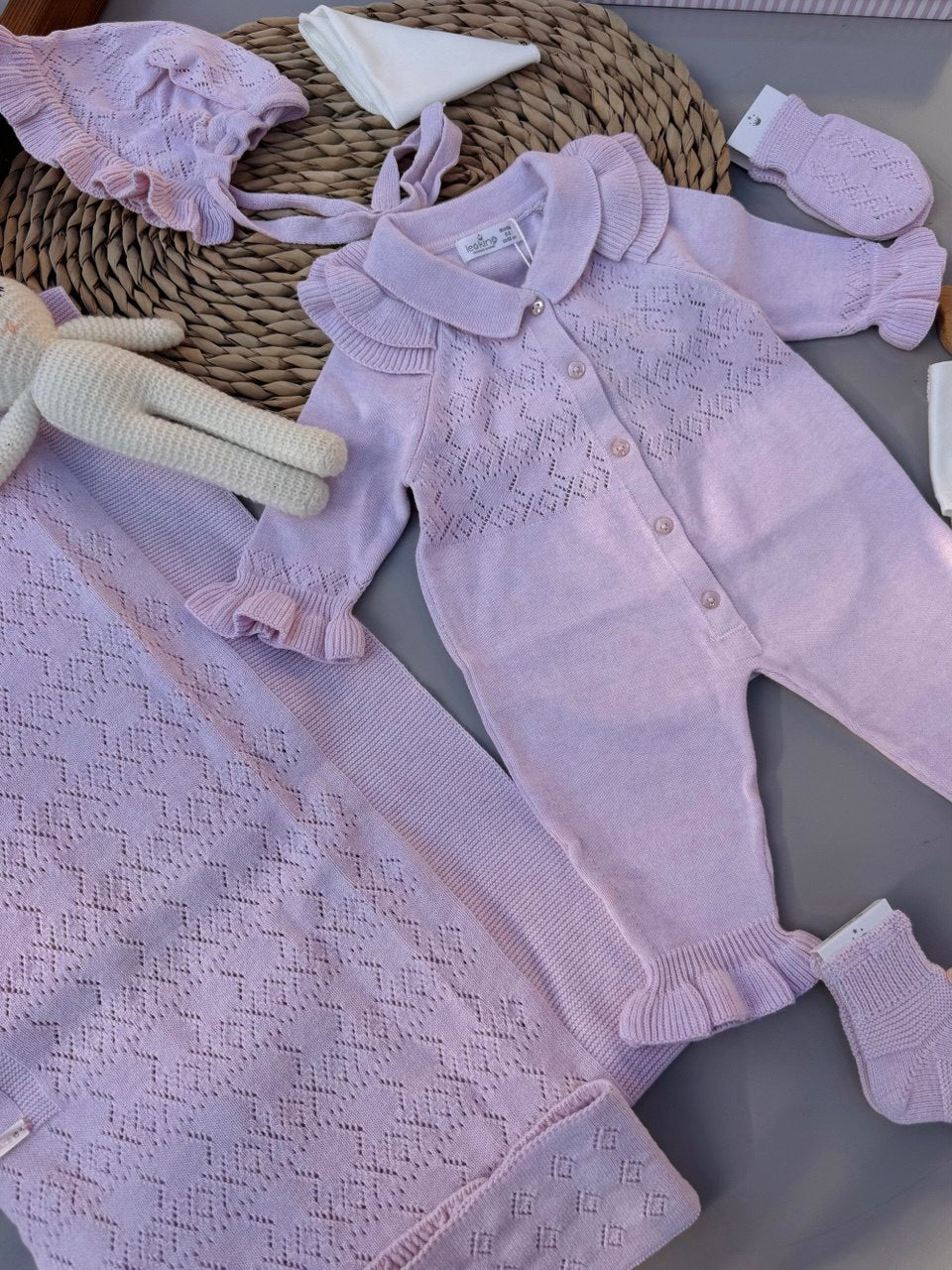 Lila Spanish Design Hospital Set 8 Pcs - Bambino land