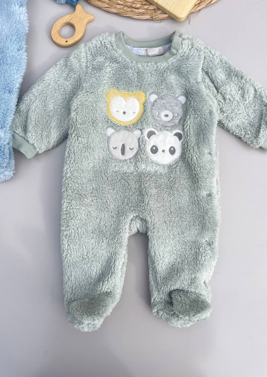 Teddy Fur Overall