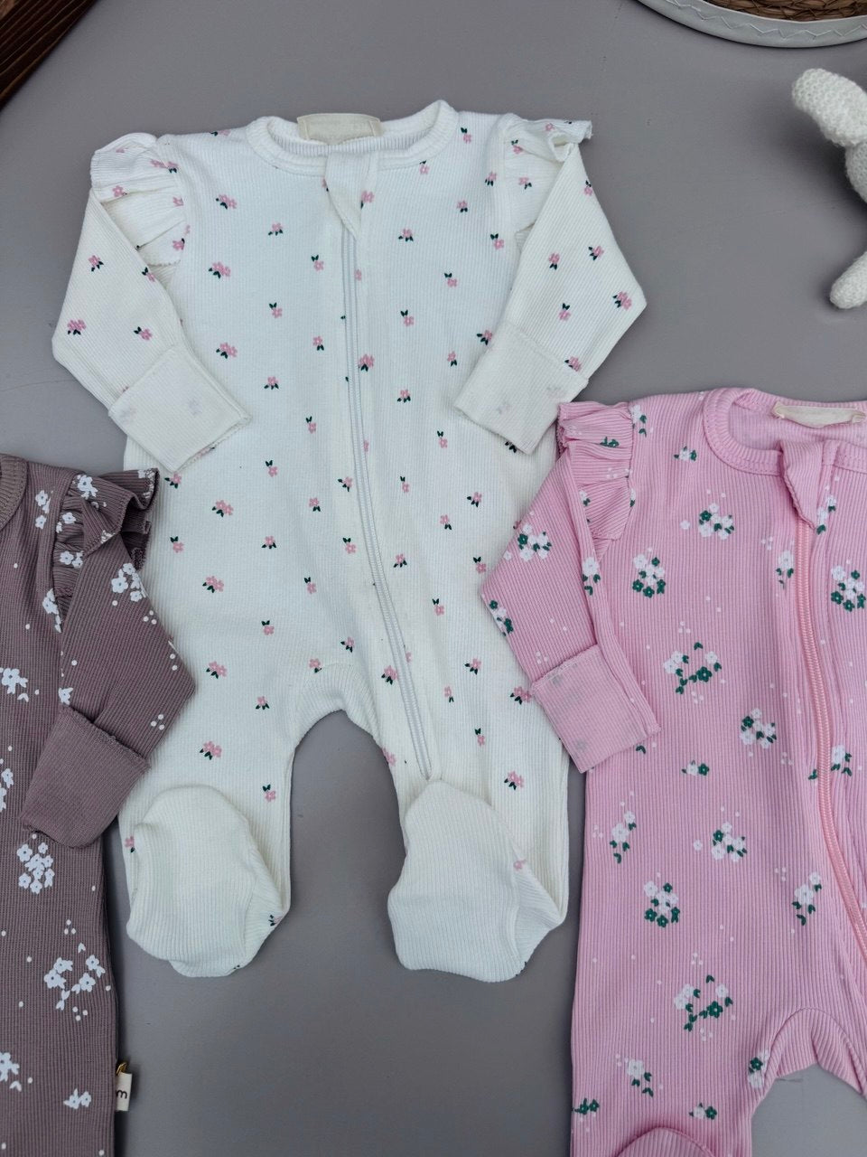 100% cotton 3 zipper Overalls