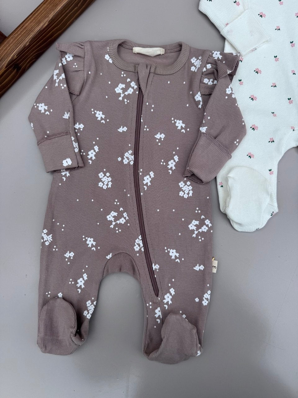 100% cotton 3 zipper Overalls