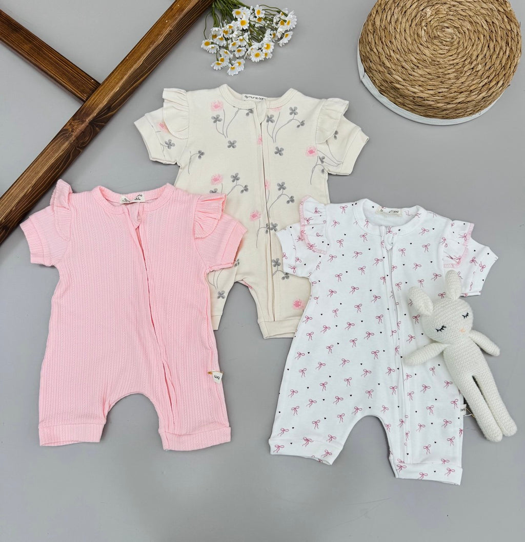 100% Cotton 3 Summer Overalls