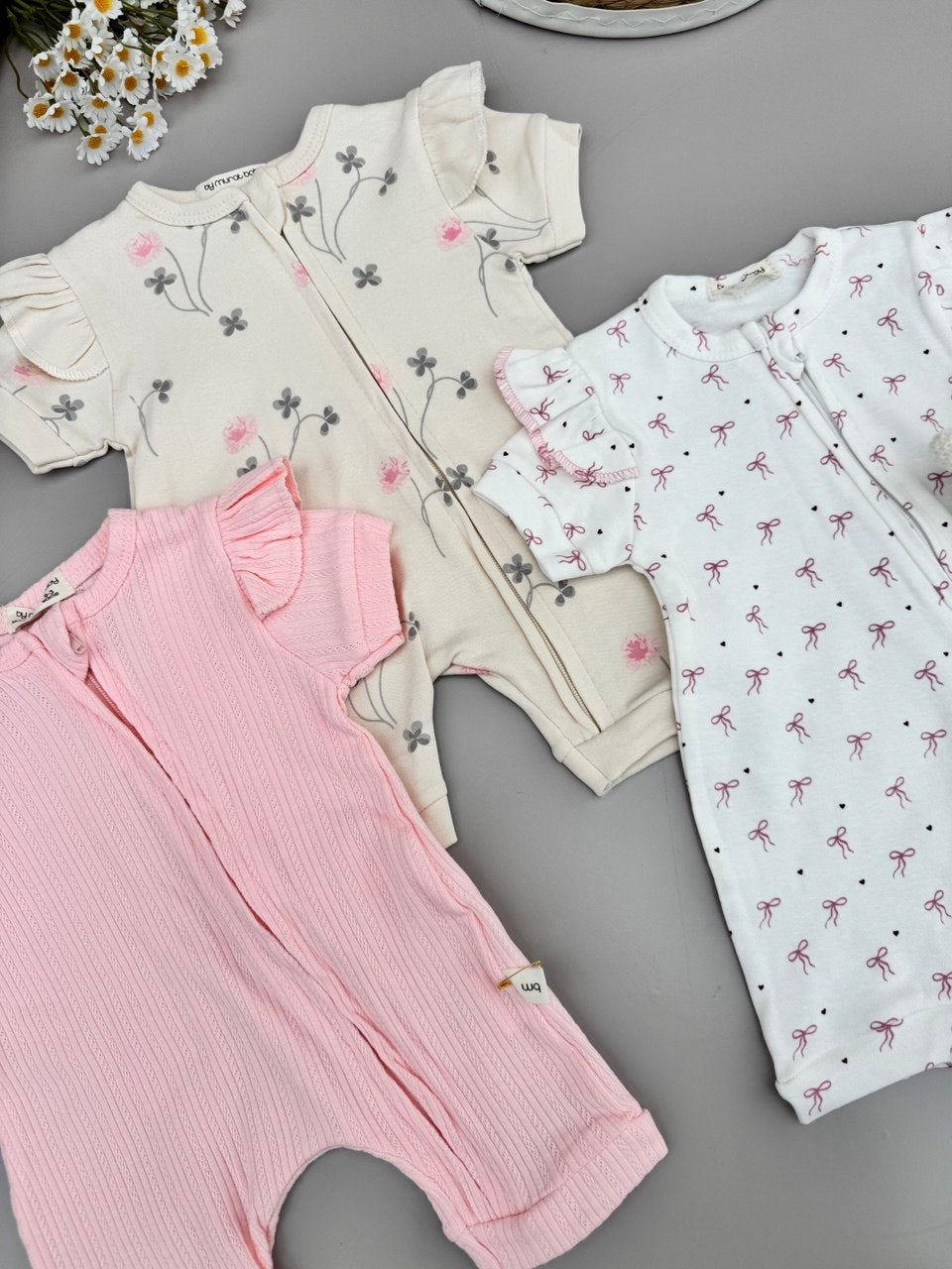 100% Cotton 3 Summer Overalls