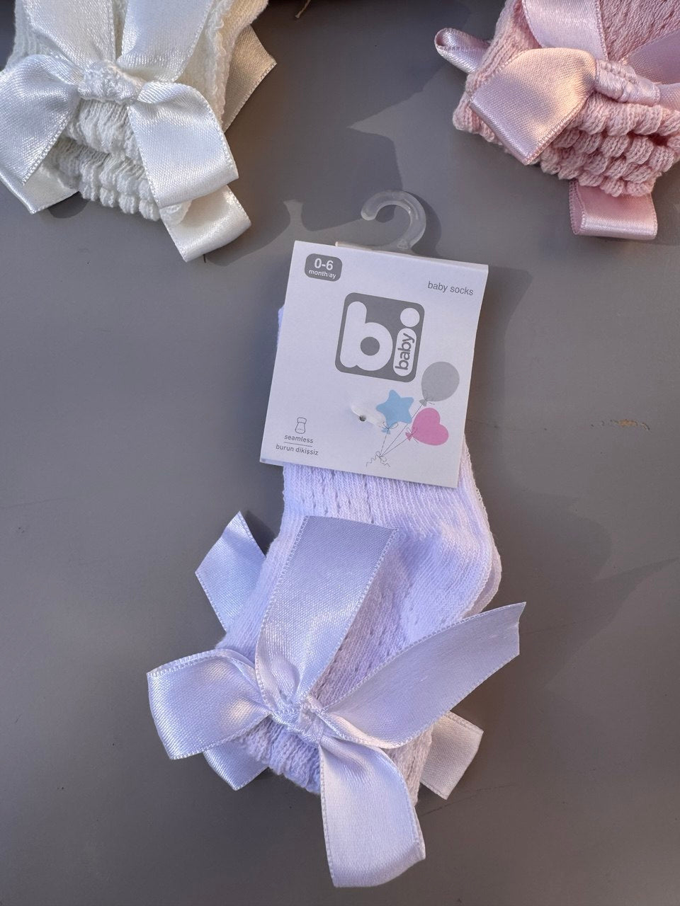 Pointelle Long Socks Baby Girl