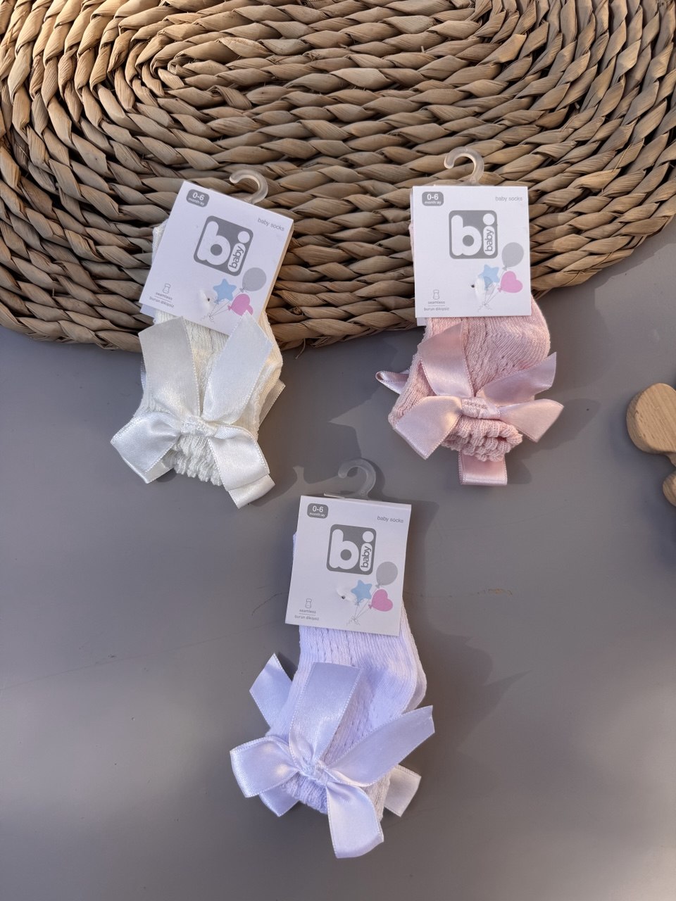 Pointelle Long Socks Baby Girl