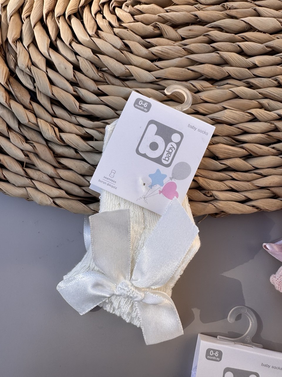 Pointelle Long Socks Baby Girl