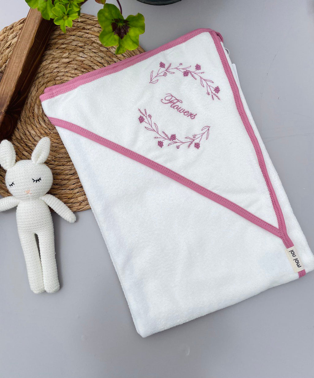 Cherry Flowers Bath Towels