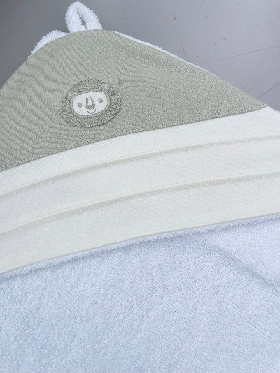 Kiwi Green Cotton Bath towel