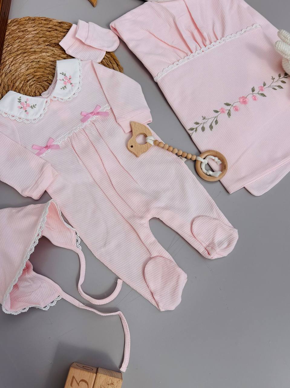 Pink Poupée Cotton Hospital Set 4 Pcs