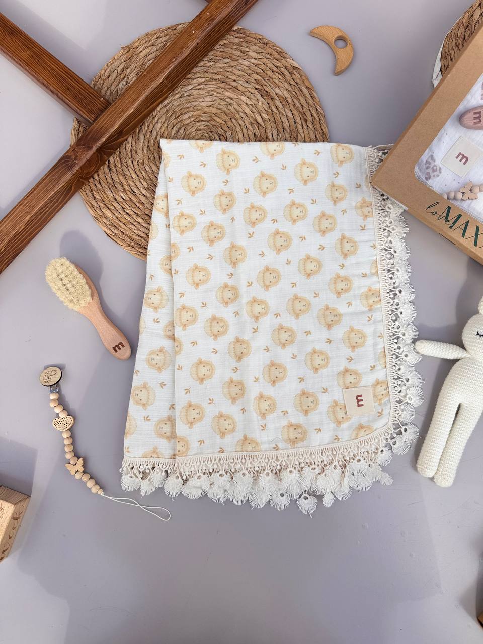 Muslin Blanket Set 3 Pcs