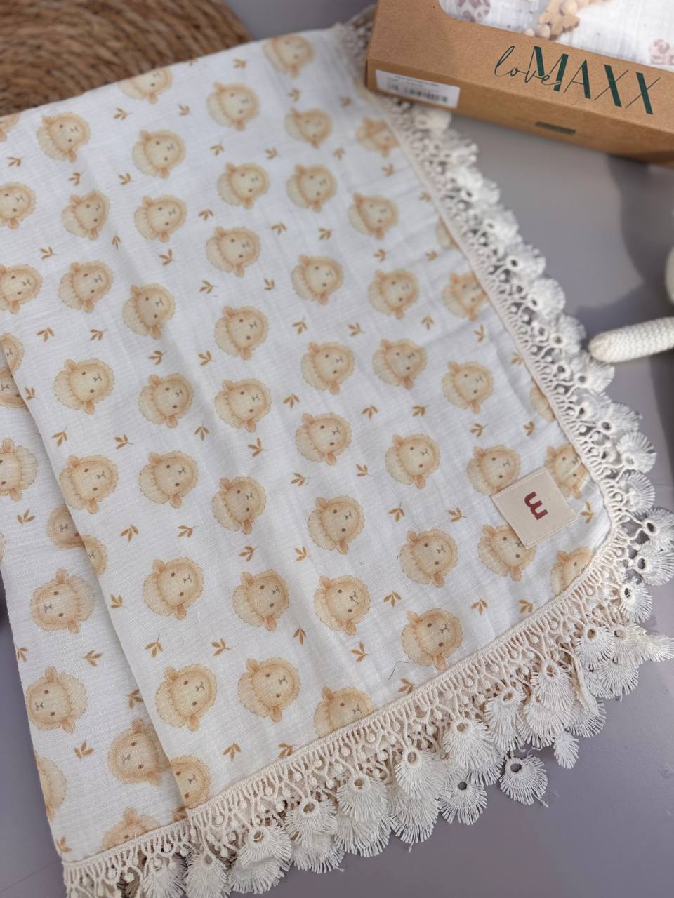 Muslin Blanket Set 3 Pcs