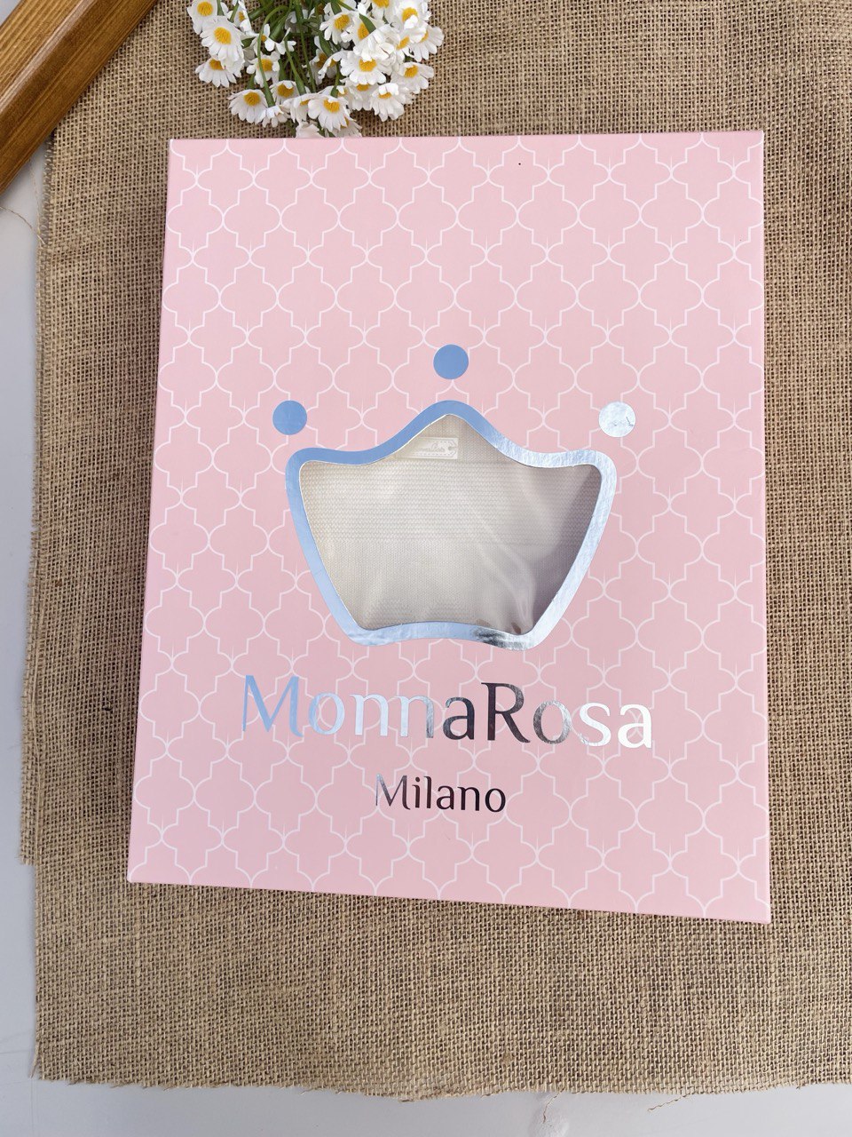 Cream Tricot Cotton Italian Blanket