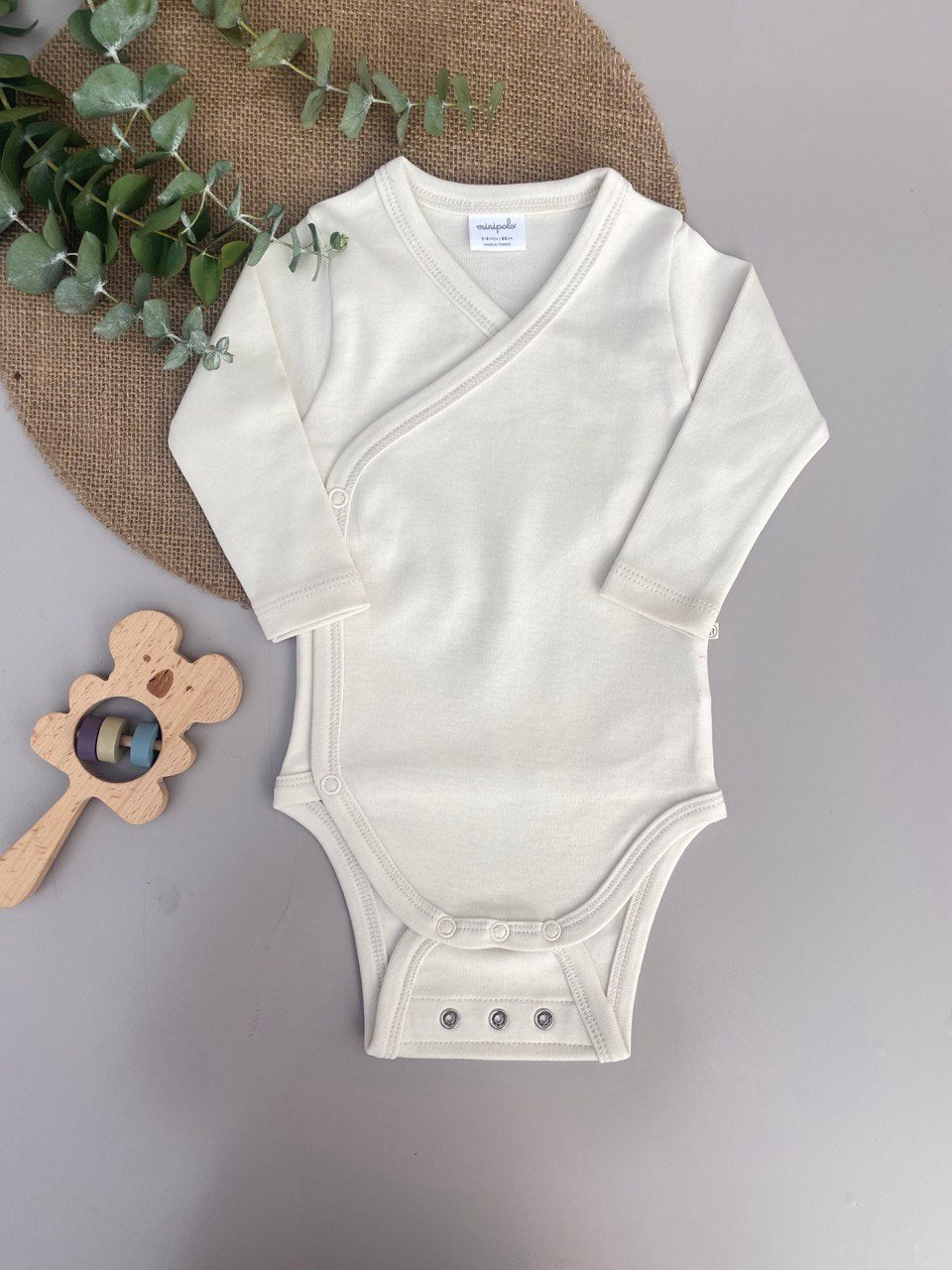 Nude Organic Cotton 2 levels Bodysuit Double Layer