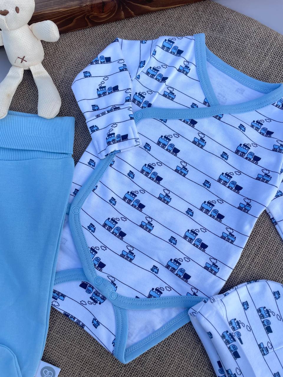 Blue Basic Set Cars 3 Pcs