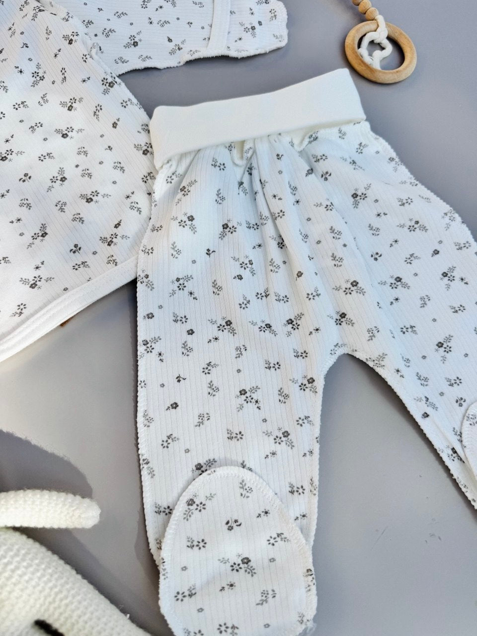 White Cotton Basic Set 3 Pcs Love Maxx