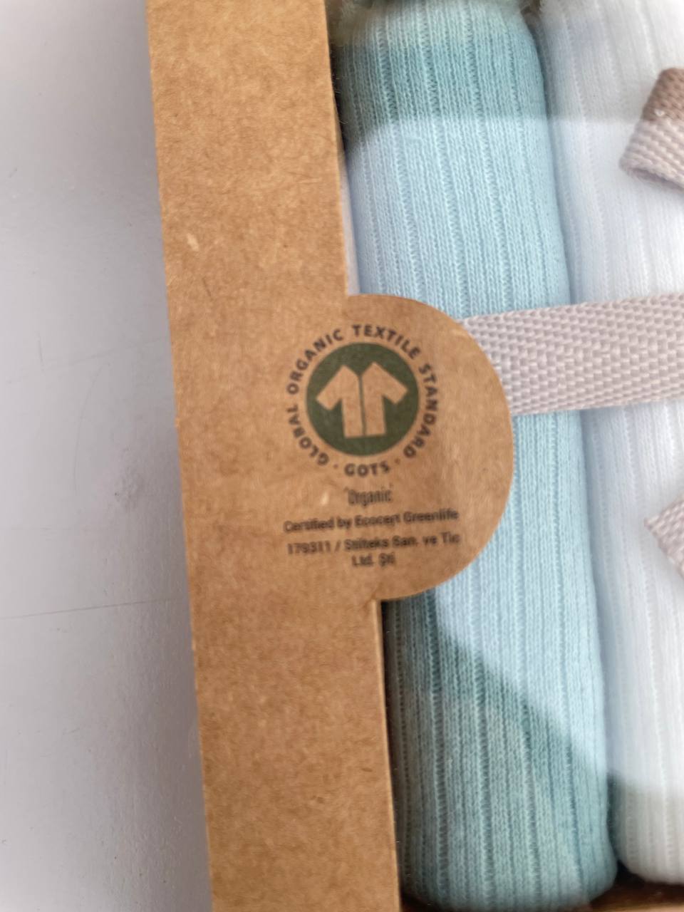 White Organic Cotton Burping Pads