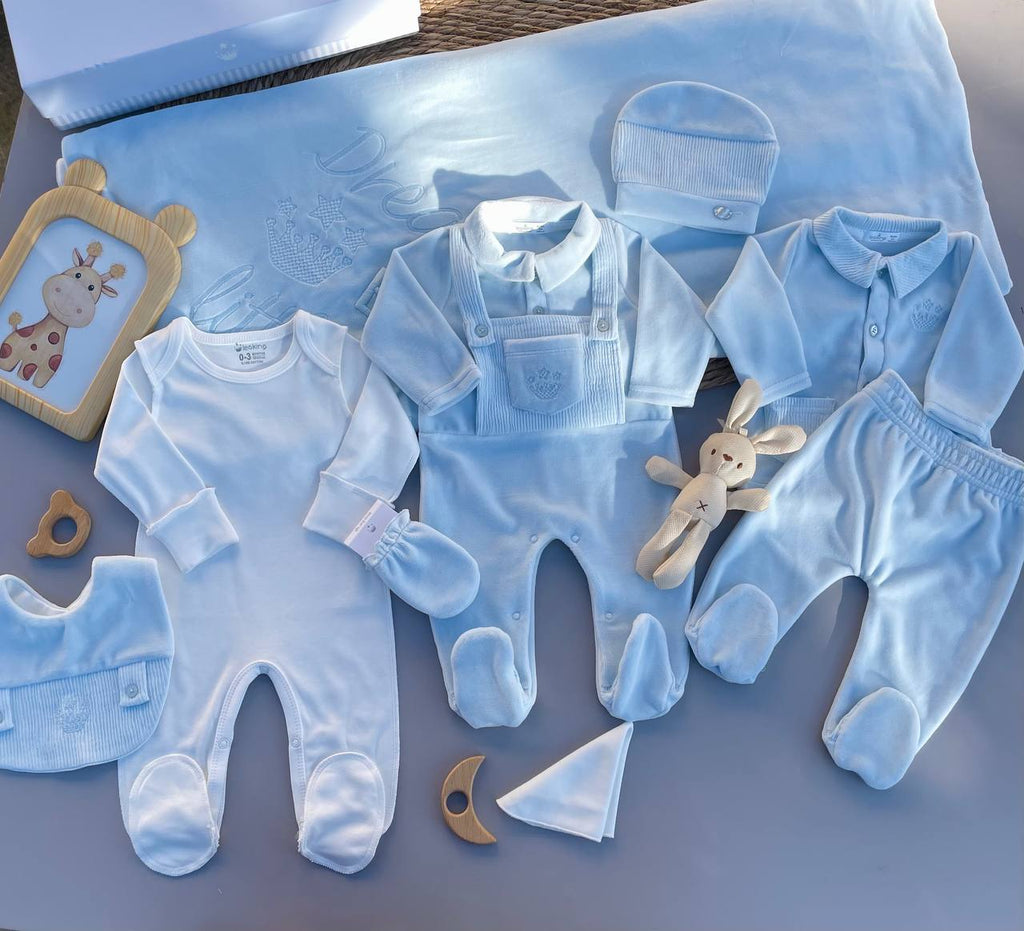 Blue Velvet Hospital Set 9 Pcs