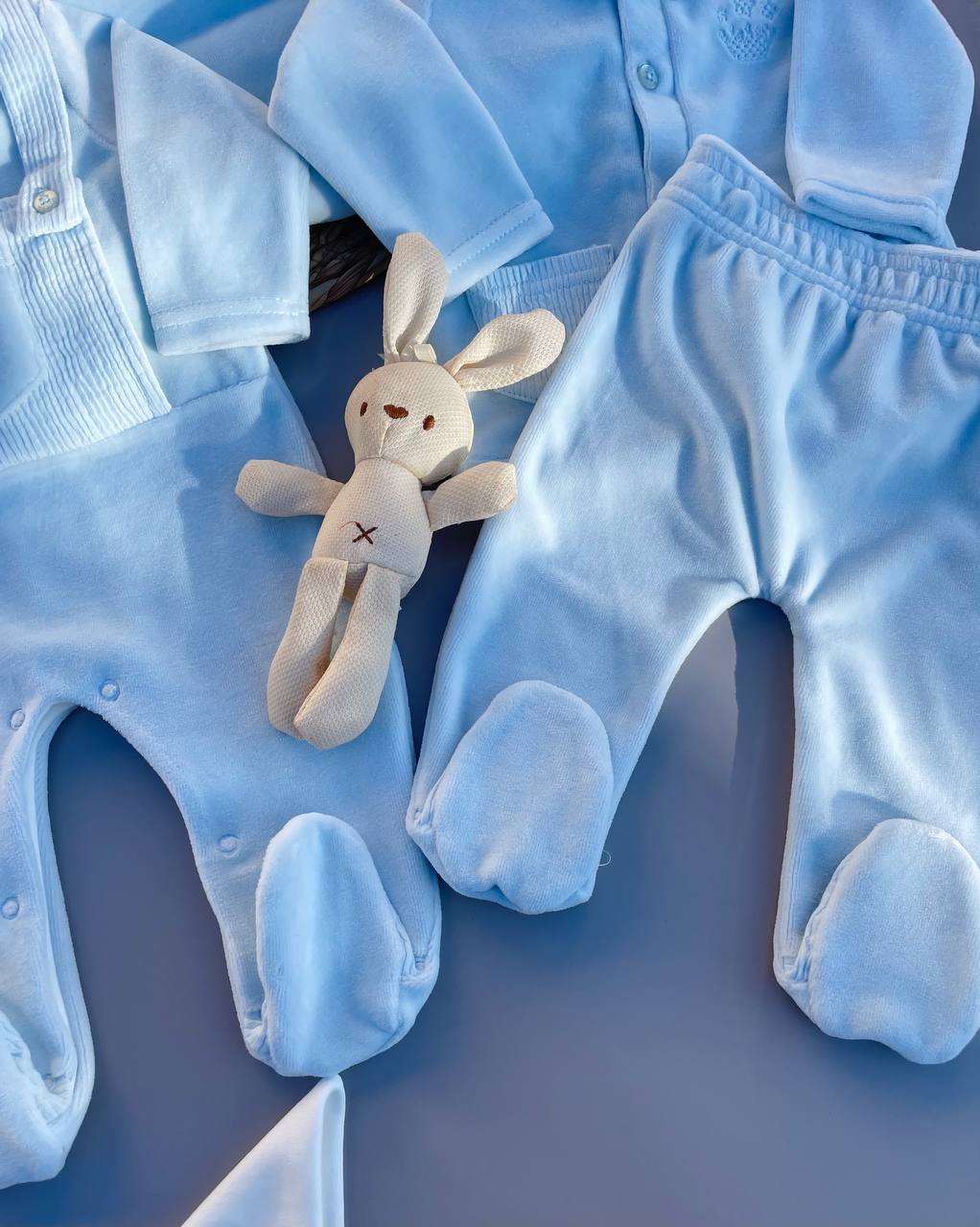 Blue Velvet Hospital Set 9 Pcs