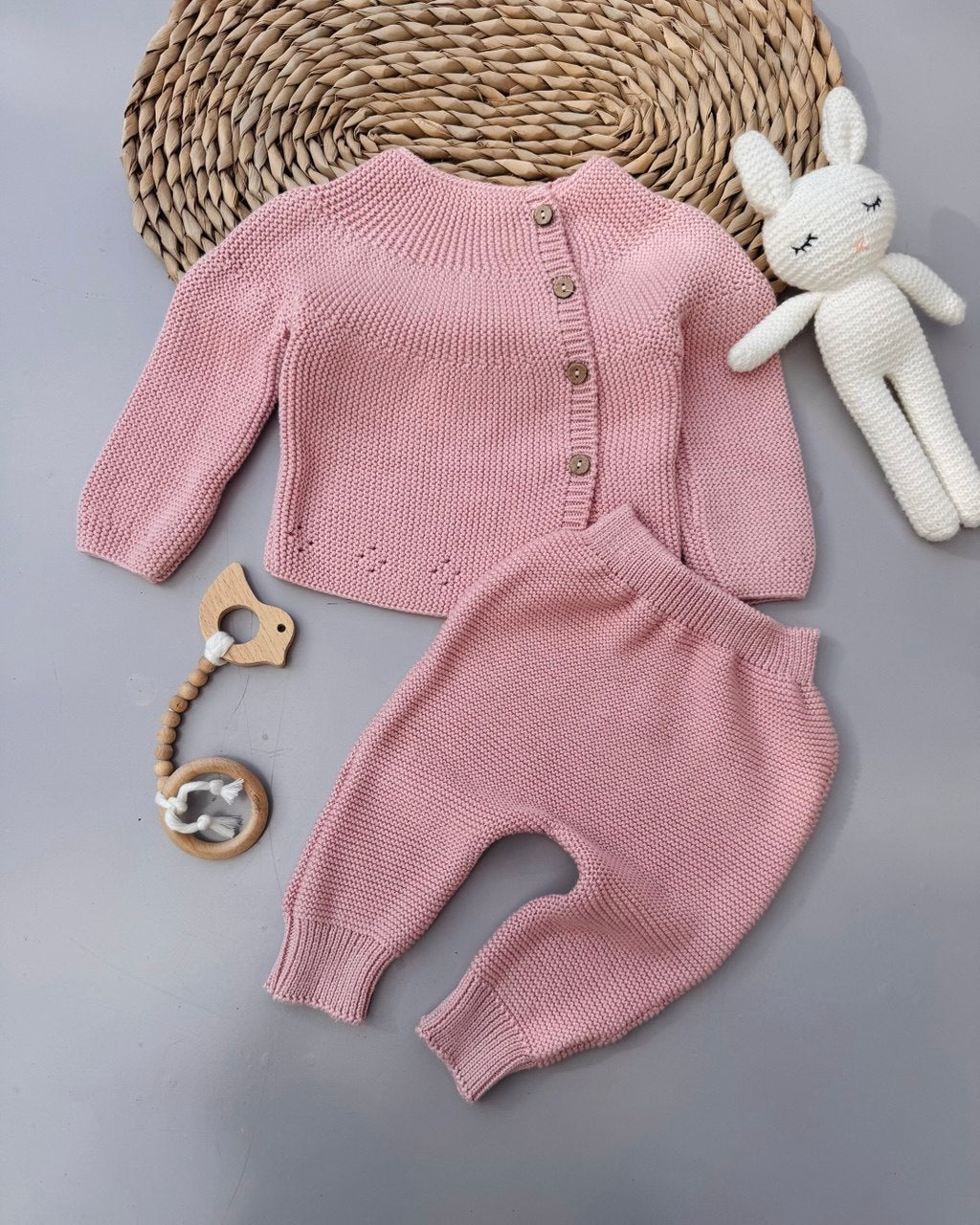 Pink Girly Tricot Set 2 Pcs