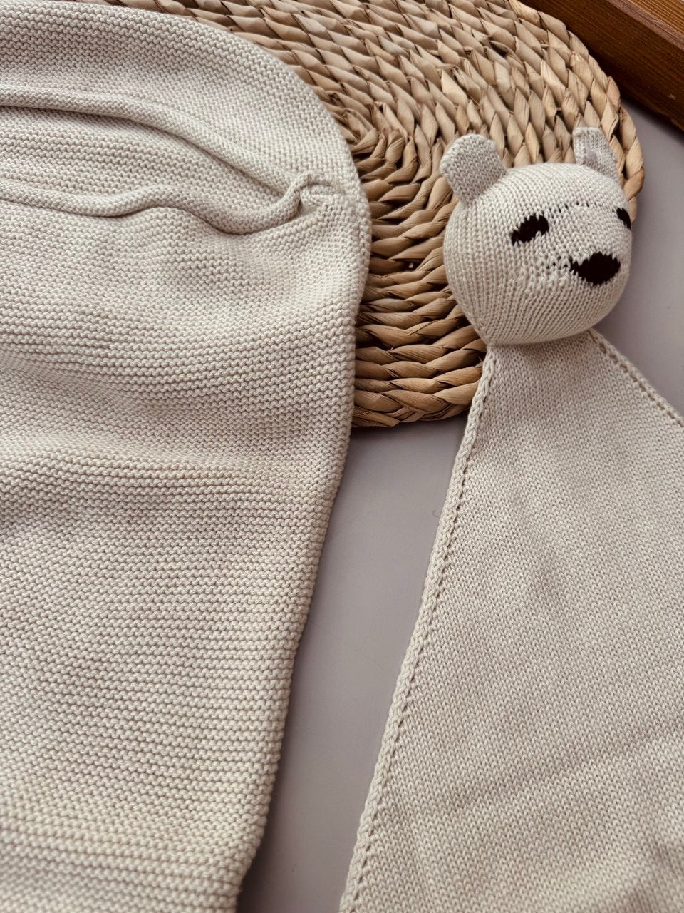 Beige Baby Cocoon 3 pcs 0-8 months