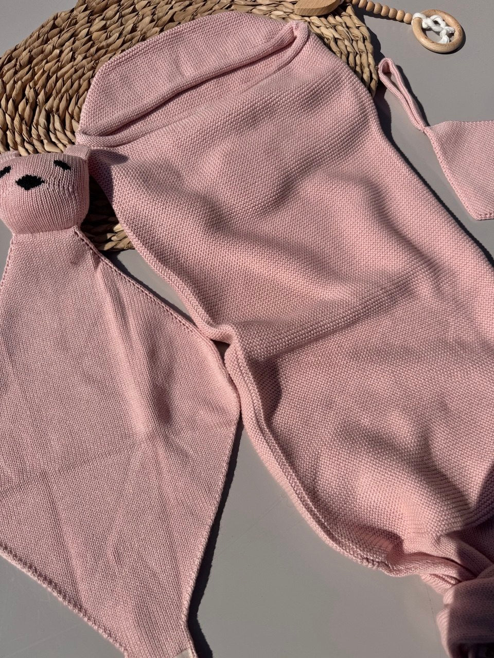 Pink Baby Cocoon 3 pcs 0-8 months