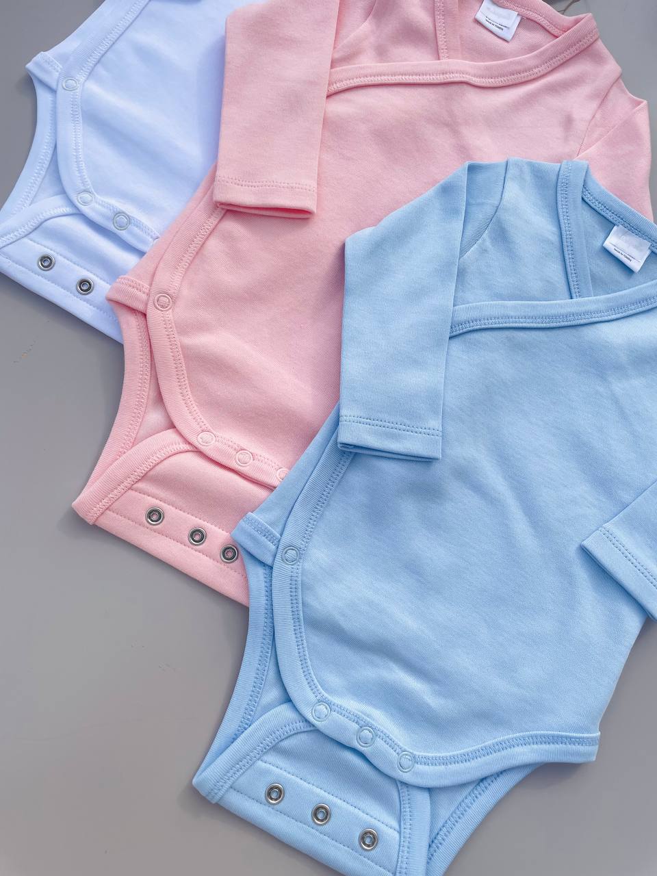 Cotton Double Layers Bodysuit 2 Levels