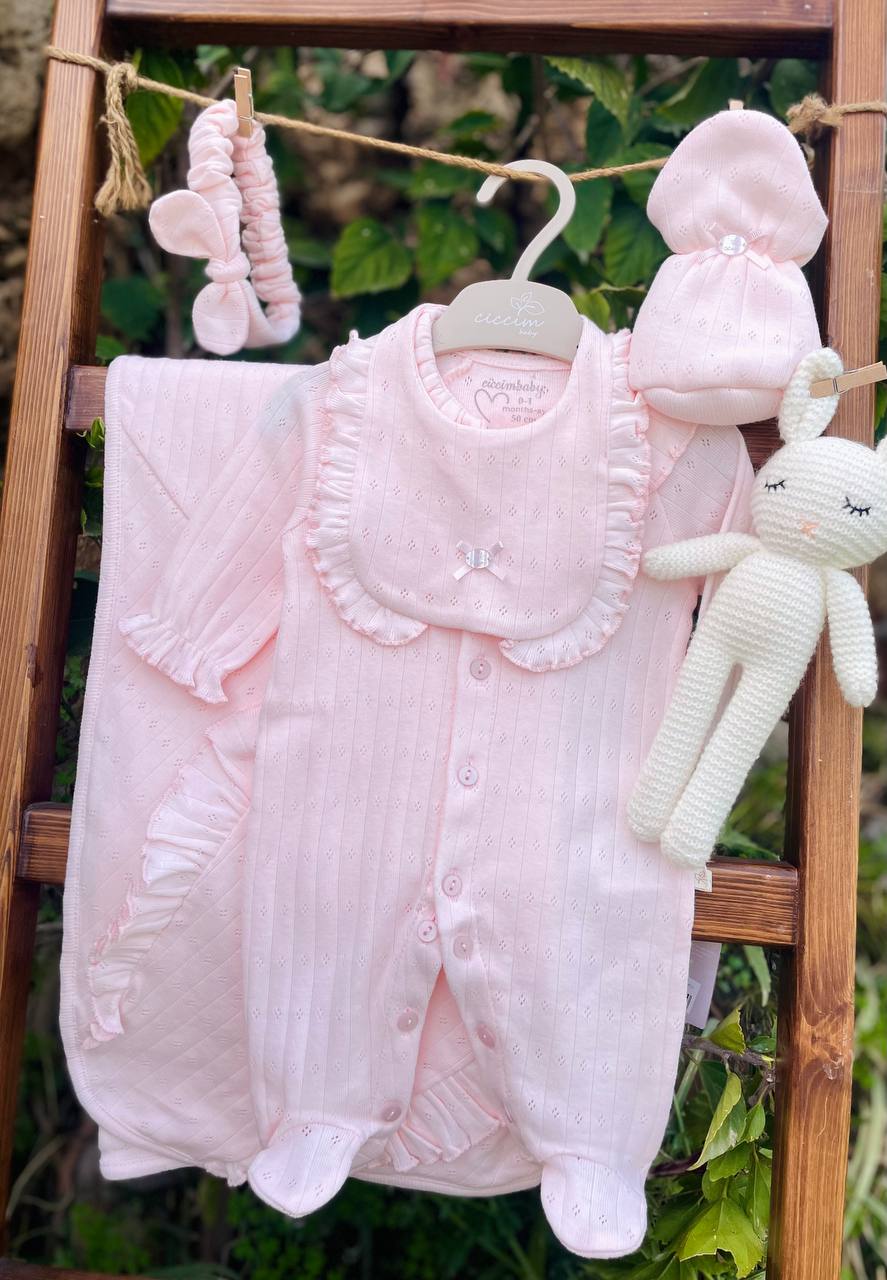 Pink Cotton Hospital Set 5 Pcs