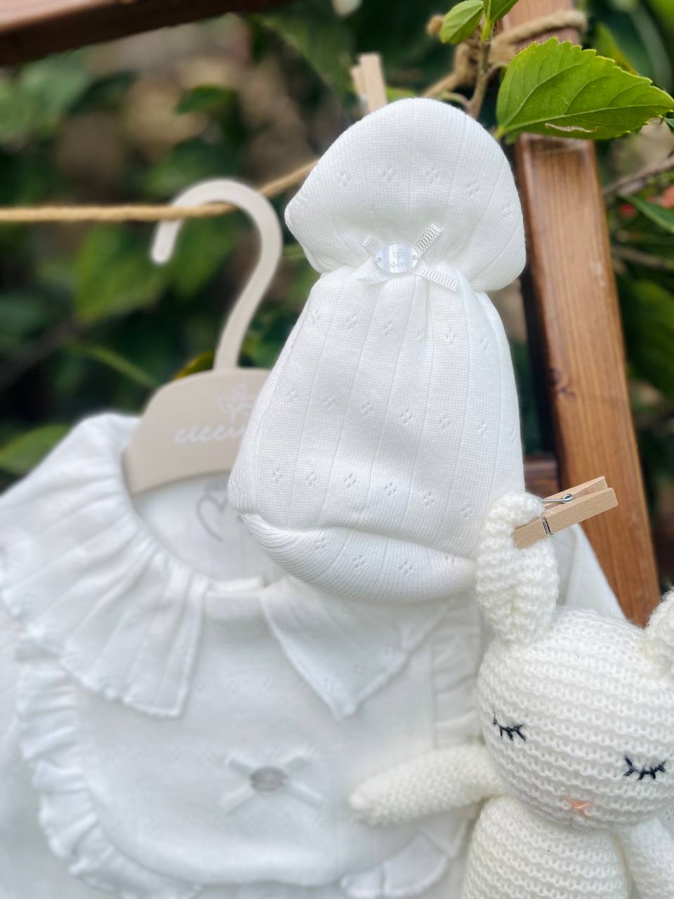 White Cotton Hospital Set 5 Pcs
