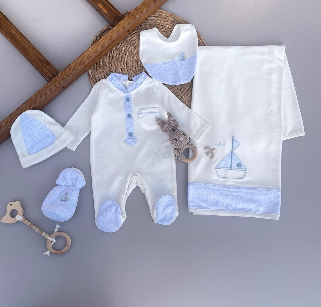 White And Blue Hospital Set 5 Pcs
