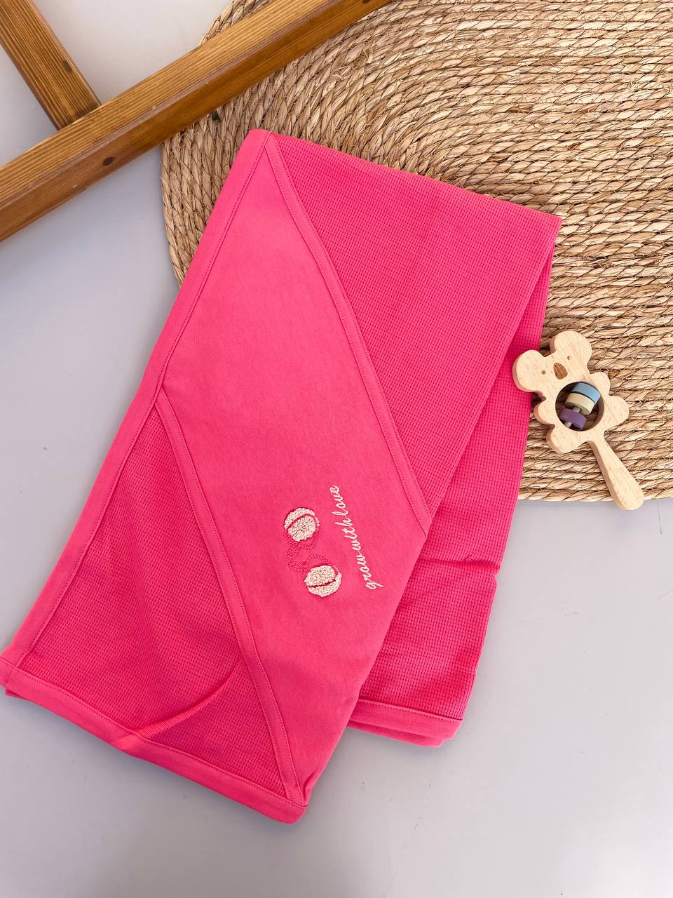 Strawberry 100% Cotton Blanket