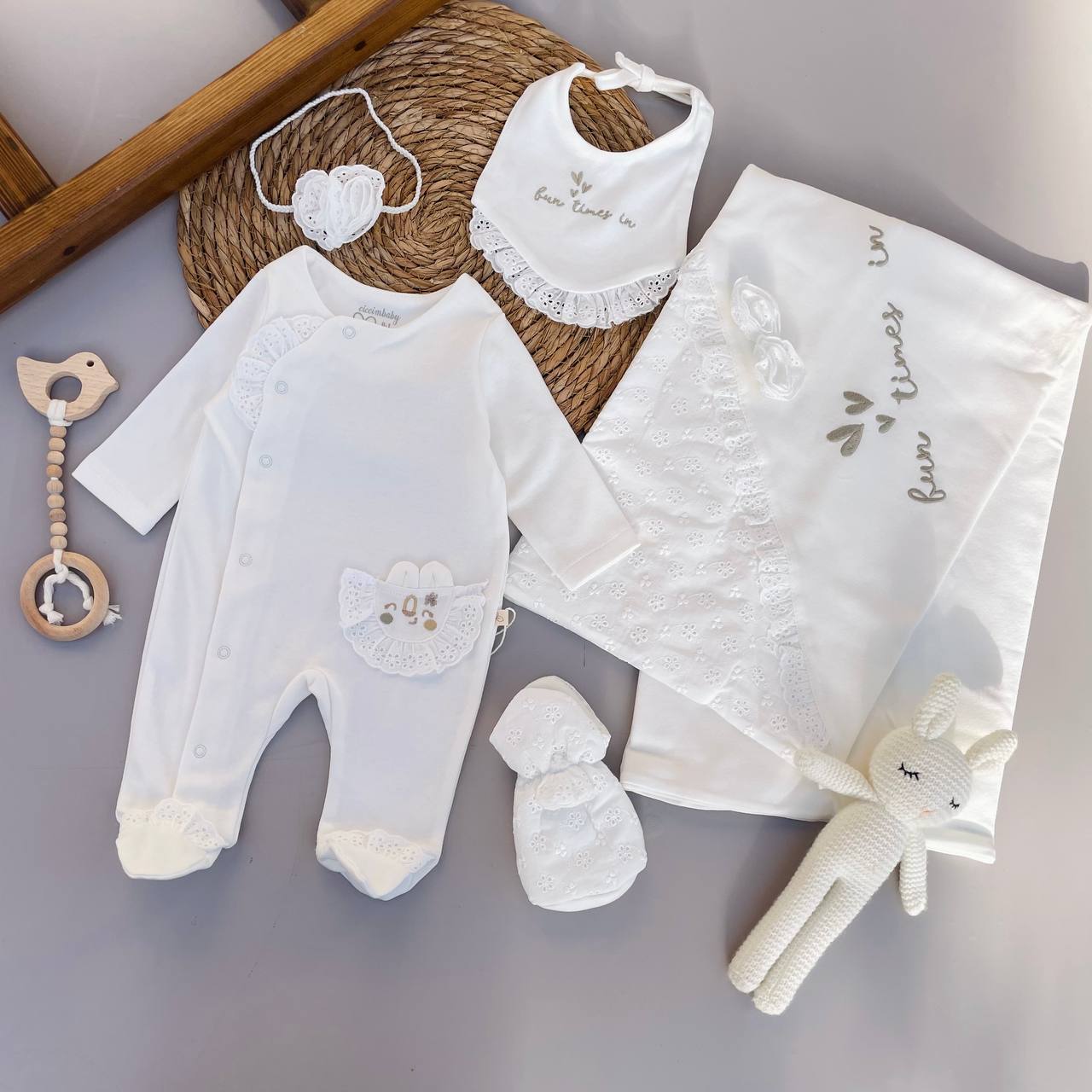 White Fun Times Cotton Hospital Set 5 pcs