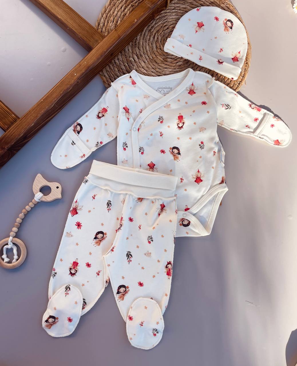 Cotton Little Fairy Set 3 Pcs