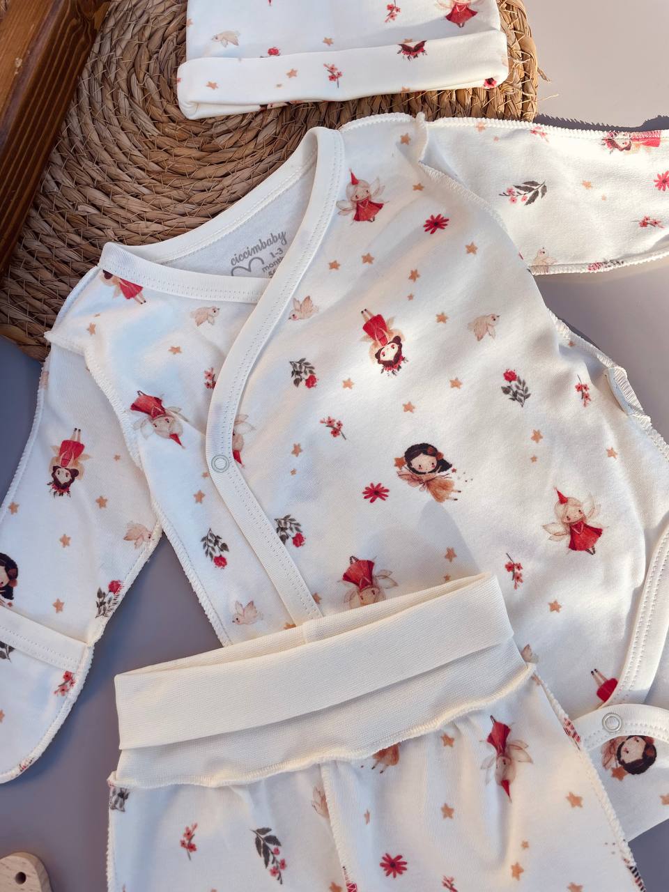 Cotton Little Fairy Set 3 Pcs