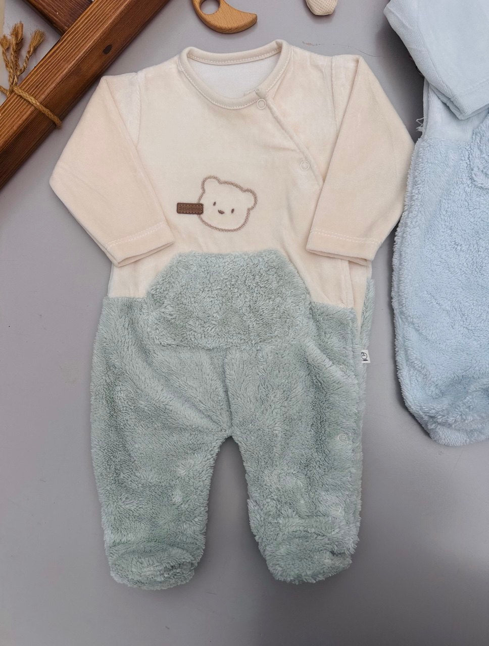 Fur / Velvet Overall 3 Colors