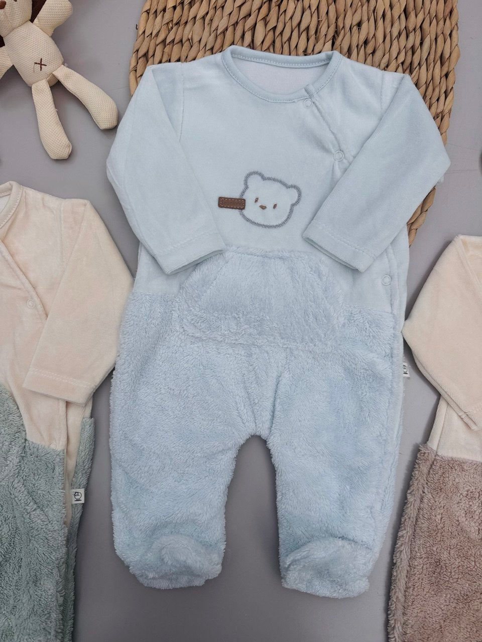 Fur / Velvet Overall 3 Colors