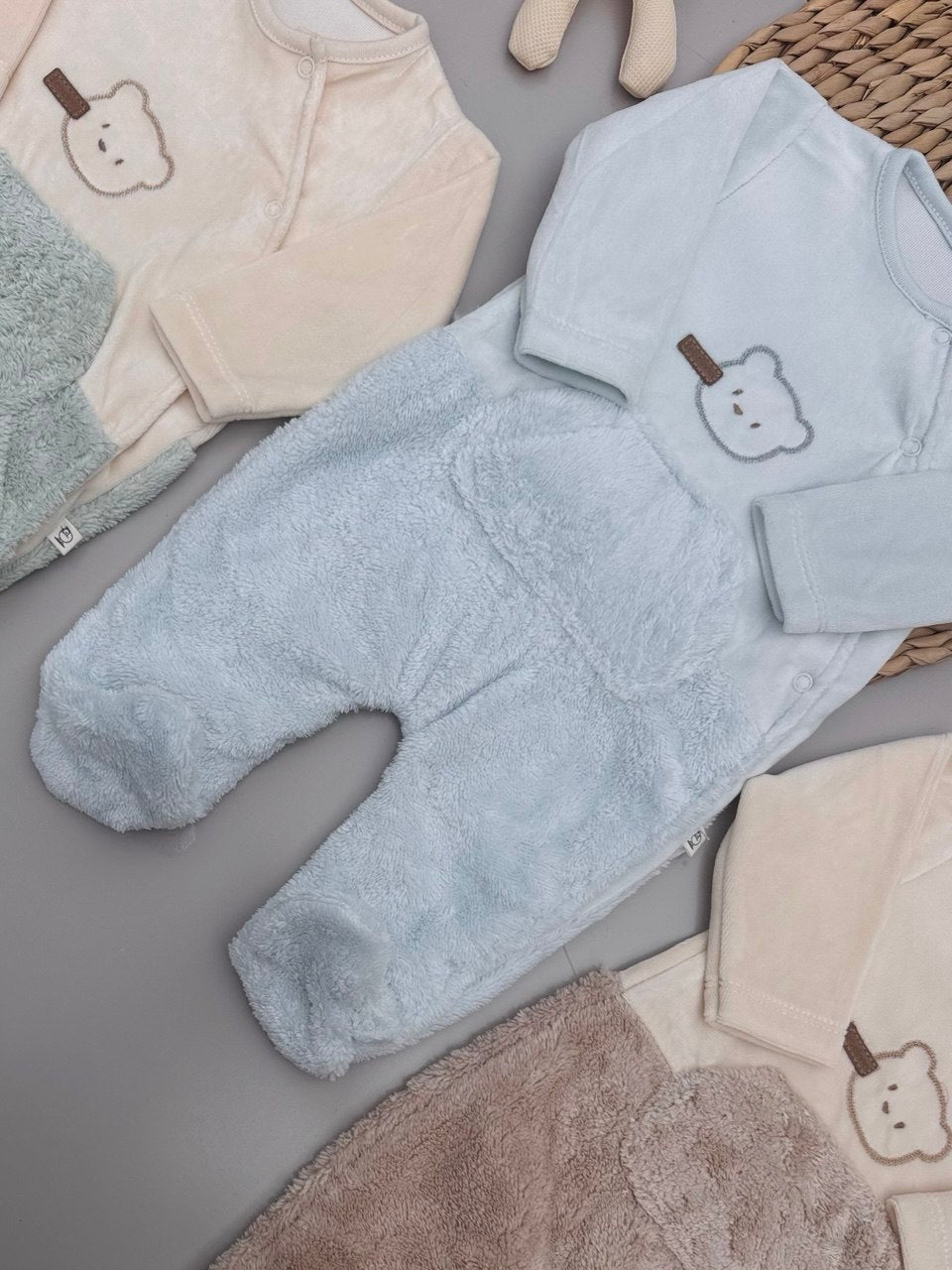 Fur / Velvet Overall 3 Colors